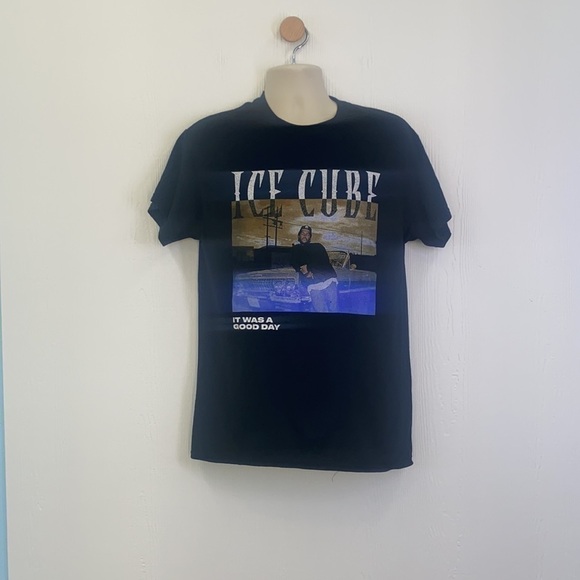 Ice Cube - It Was A Good Day Ice Cube Black Short Sleeve Shirt Size Medium - Picture 3 of 8